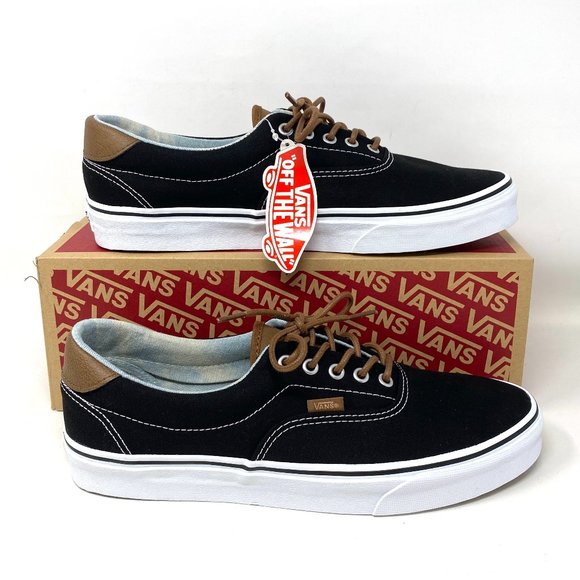Vans Other - VANS Era 59 C&L Low Top Black Asid Denim Men’s Canvas Sneakers Size VN0A38FSQK3